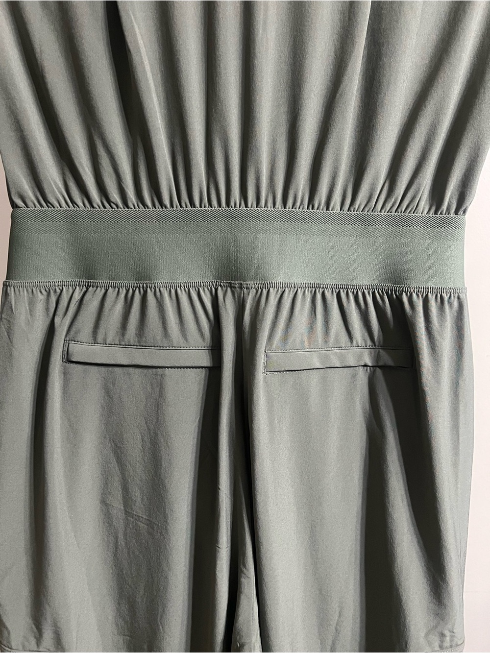 ATHLETA BROOKLYN LONG SLEEVE JUMPSUIT MOSS SIZE 0 - Picture 12 of 16